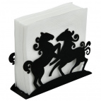 Салфетница  "Мустанг". Размер 14х10х4 см. NEW