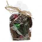 Изделие декоративное " Новогодняя композиция", L12 W9 H22 см