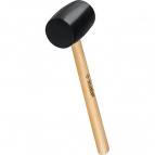 340 г, чёрная, резиновая киянка (2050-55)