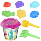 Набор для песочницы "10 предметов" (динозавры)