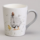 КРУЖКА LEFARD "ЗАБАВНЫЕ КУРЫ/FUNNY HENS" 12*8,5*10 СМ 300 МЛ 