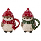 Кружка "Птичка", 500 мл, L14 W11 H17 см, 2в.