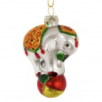 Украшение новогоднее "Слон", L6,5 W4 H8 см