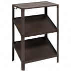 Этажерка для обуви VIKEA compact 3-х ярусная (венге)