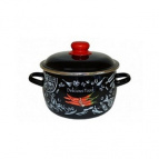 Кастрюля эмал сфер Chilli 5.5л ТМ Appetite