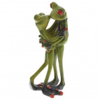 Фигурка декоративная "Лягушки", L7 W7,5 H18 см
