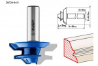 Фреза кромочная для углового сращивания, D= 44,5мм, рабочая длина-19мм, хв.-12мм, ЗУБР Профессионал