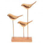 Фигурка декоративная "Птицы", L19 W6 H27 см