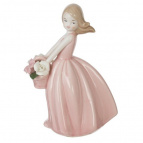 Фигурка декоративная "Девочка", L10,5 W7 H14 см