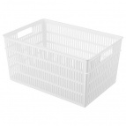 КОРЗИНКА УНИВЕРСАЛЬНАЯ Simplify 274х184х138 ММ, 6 Л (Белый)