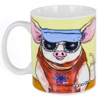 В АЖУРЕ, кружка 350мл, NEW BONE CHINA, упаковка - гофрокороб