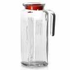 Frigo-F&D" кувшин с красной крышкой (v=1000cc) SL со стикером 80050/К F&D SL/St