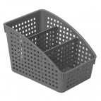 Органайзер «Лофт» с перегородками широкий 180х135х120мм (серый)