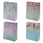 Пакет подарочный (бумага, плотность 210г/м2, блок 12шт), L26 W10 H32 см