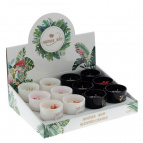 Свеча ароматическая, L7 W7 H8 см, 2в.(блок 12 шт)