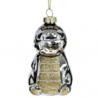 Украшение новогоднее "Дракончик" (блок из 12-ти), L6 W7 H11 см