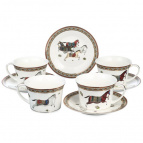 ЧАЙНЫЙ НАБОР LEFARD "PASSAGE" НА 4 ПЕР. 8 ПР. 250 МЛ (КОР=8НАБ.)