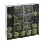 Набор из 20шт Украшение новогоднее "Шар", L40 W8 H40 см