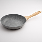 Сковорода алюмин. ALPENKOK с антипригар. покрытием "GREY MARBLE", индукц. d=28см