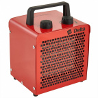 Тепловая пушка электрич DELTA D-91/2: красный, 2000 Вт КЕРАМИЧЕСКИЙ  НАГРЕВАТЕЛЬ, площ обогр 20 м²