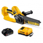 STEHER мини-пила цепная аккумуляторная 20 В, 200 мм шина, 1 АКБ LMS (2 Ач) (MCS-2020-21)