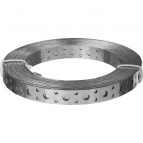 Перфорированная вентиляционная лента прямая ПВЛ, 12х0.5мм, 25м, ЗУБР