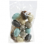 Изделие декоративное "Яйцо", набор и 12-ти шт., L11 W3 H17 см