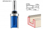 Фреза пазовая прямая с верхним подшипником, D= 28,6мм, рабочая длина-38мм, хв.-12мм, d-28,6мм, ЗУБР Профессионал