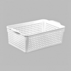 Корзинка "Лофт" 3,8л 295х185х105мм (белый)