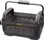 Сумка KRAFTOOL "INDUSTRIE" каркасная инструмент, жесткое пластик дно, 20 карманов, 8 петель-держателей, L=46см