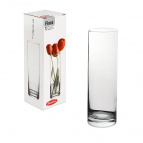 Flora" ваза для цветов цилиндр h-265мм 43767