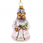 Украшение новогоднее "Медвежонок", L5 W5 H11 см