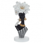 Фигурка декоративная "Африканка", L12 W11 H31 см