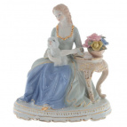 Фигурка декоративная "Девушка", L21 W15 H23 см