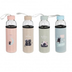 Бутылка, 500 мл, L6,5 W6,5 H22 см, 4в.