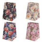 Пакет подарочный (бумага 210г/м2, блок микс 12шт), L28 W28 H42 см, 4в.