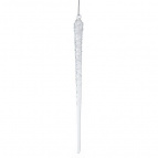 Украшение новогоднее "Сосулька", L2 W2 H25 см