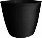 Горшок для рассады многоразовый INGREEN ECO BASE с дренажными отверстиями 1,4 л черный