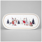 БЛЮДО ОВАЛЬНОЕ LEFARD "FAMILY CHRISTMAS" 34 СМ