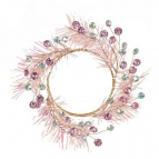 Декор для свечи, L18 W18 H2,5 см