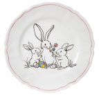 Тарелка, L20,5 W20,5 H2 см