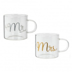 Набор из 2-х кружек, 300 мл, L21 W9 H15,5 см