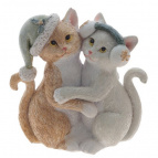 Фигурка декоративная "Кошечки", L9 W4,5 H8,5 см