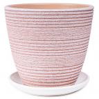 Халва бежевый крокус №3 d-17,7 с поддоном см (с) (арт. 060432) (ш/к 6409)