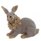 Фигурка декоративная "Заяц", L12 W6 H12 см