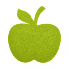 Подставка "Яблоко" фетровая 11*11 см Marmiton /1296/48