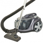 Пылесос DELTA DL-0853 СУПЕРЦИКЛОН, серо-фиолетовый: 2400Вт,НЕРА-фильтр (1)