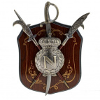 Панно "Рыцарские доспехи", L19 W5 H23 см