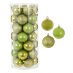 Набор из 35шт Украшение новогоднее "Шар", D 6 см, L16 W16 H36 см