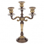 Подсвечник для трех свечей, L23 W11 H33,5 см